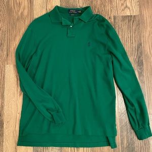 Mens Ralph Lauren long sleeve polo shirt
